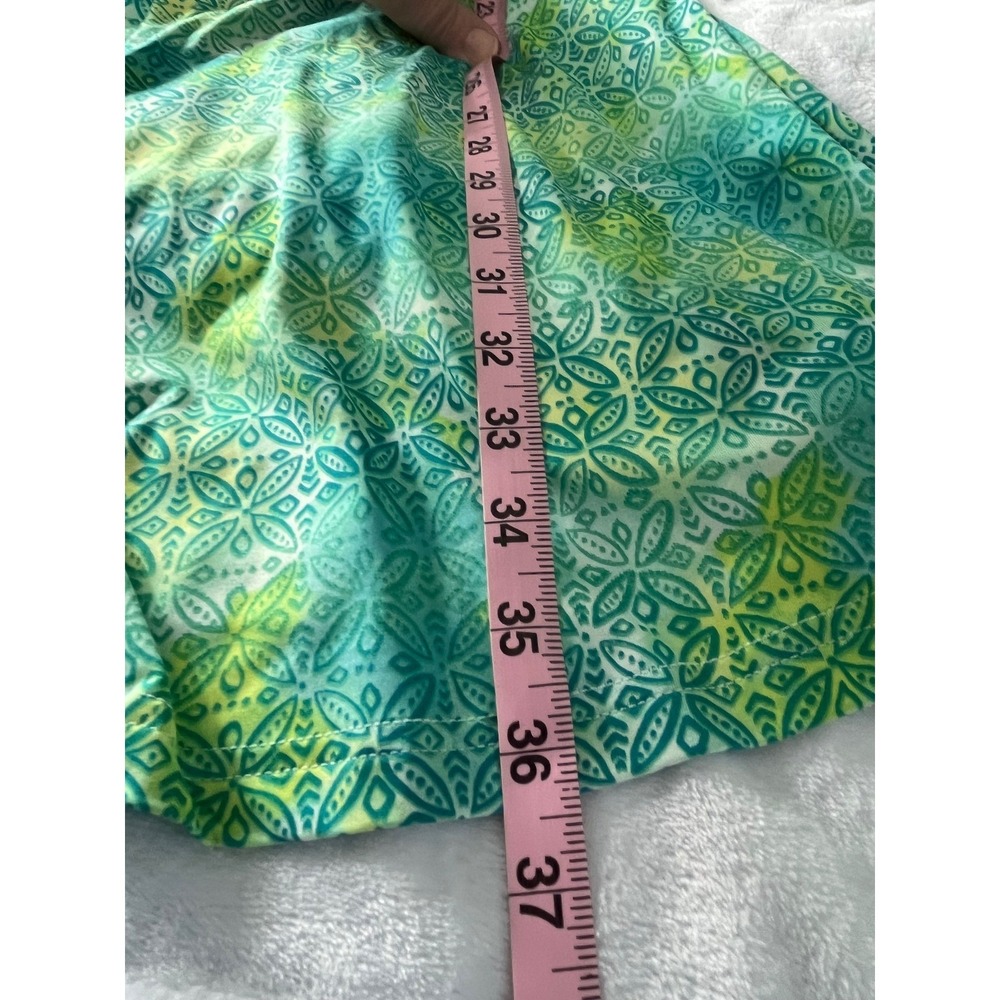 ExOfficio‎ Travel Dress Womens XS Green Excellent Geometric Quick Dry Stretch - Picture 5 of 10